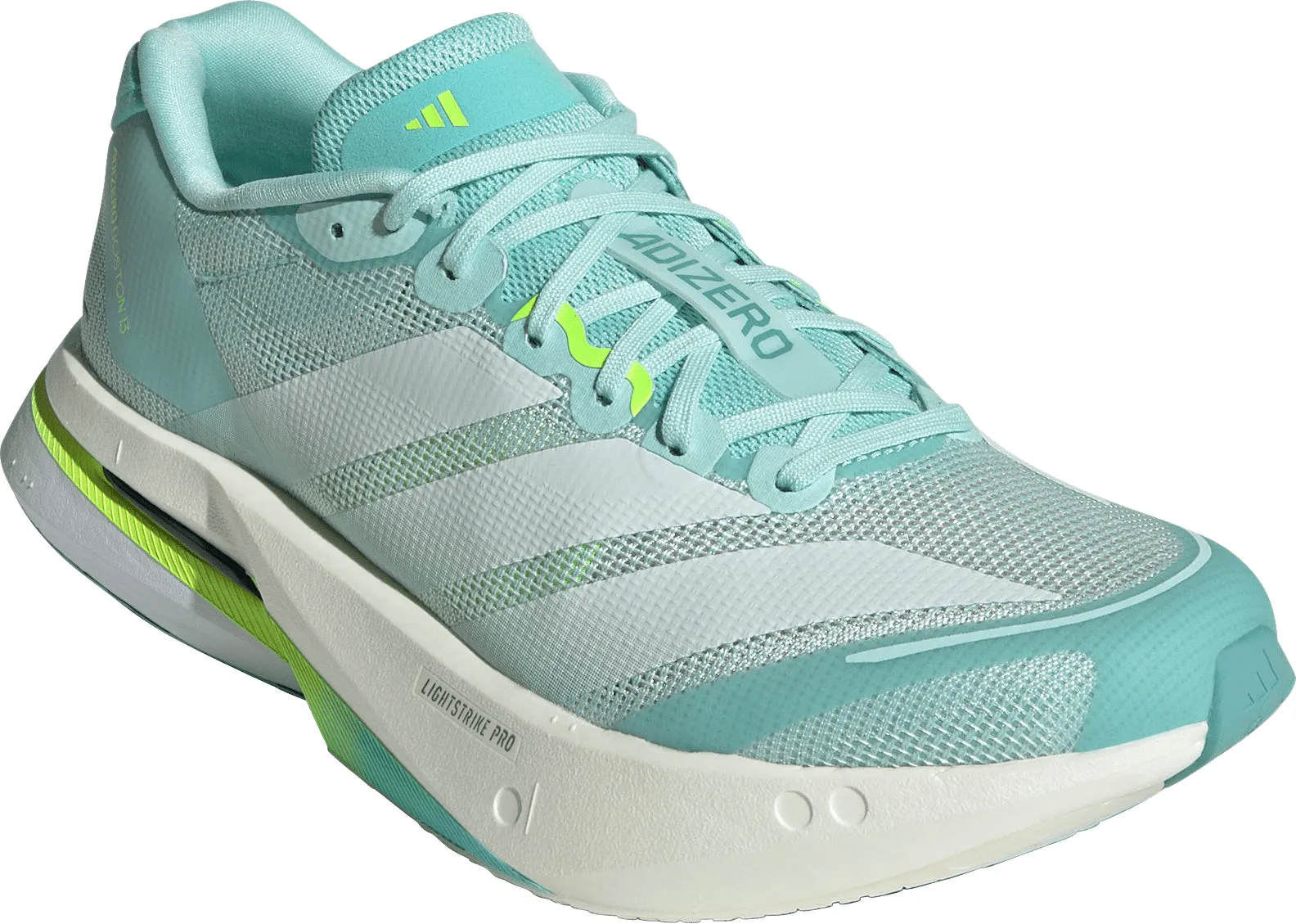 adidas Adizero Boston 13 Womens Running Shoes - Green