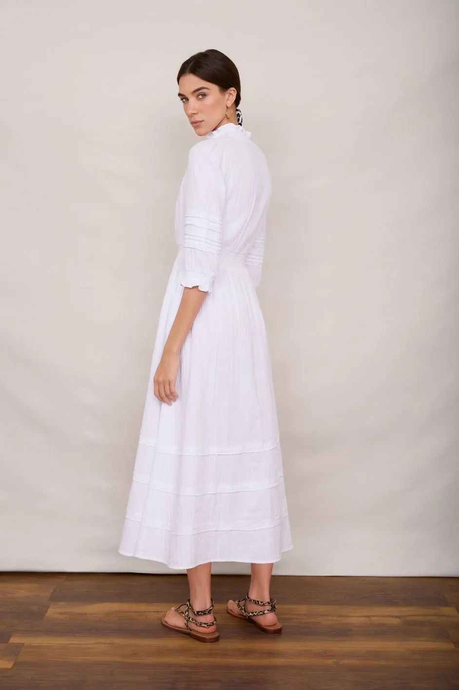 Alina Dress - White