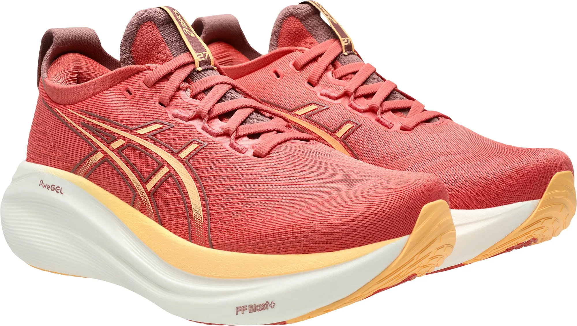 Asics Gel Nimbus 27 Womens Running Shoes - Pink