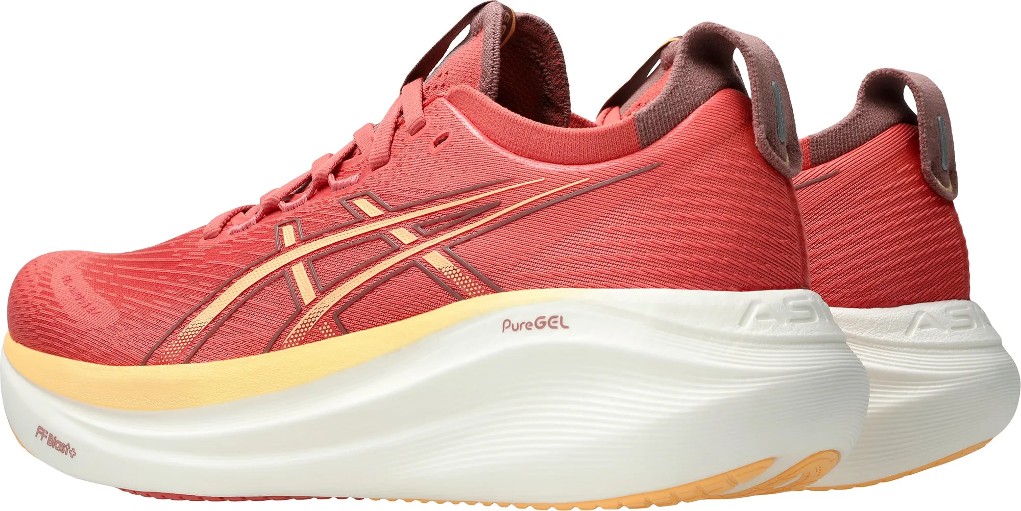 Asics Gel Nimbus 27 Womens Running Shoes - Pink