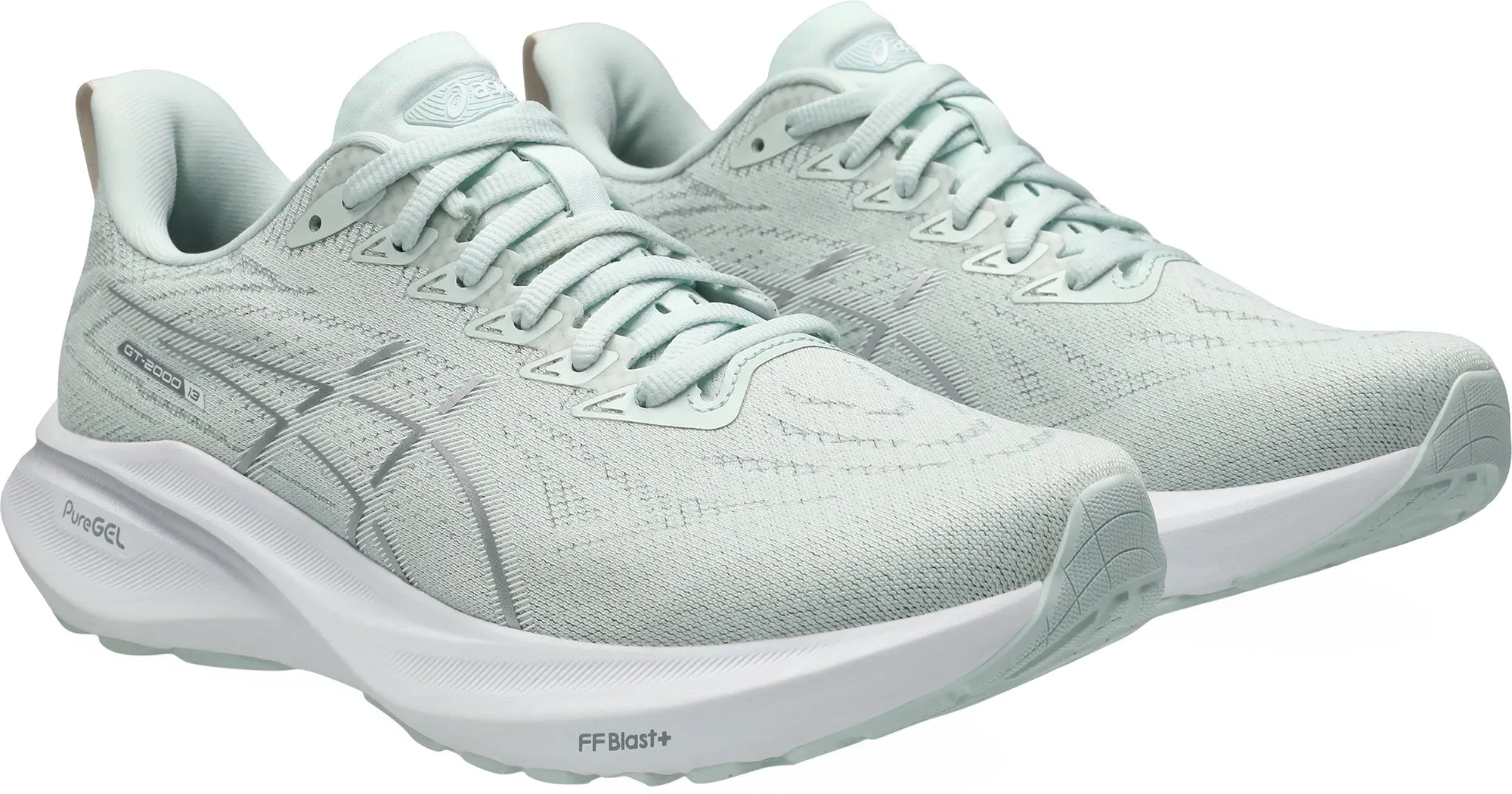 Asics GT 2000 13 Womens Running Shoes - Green