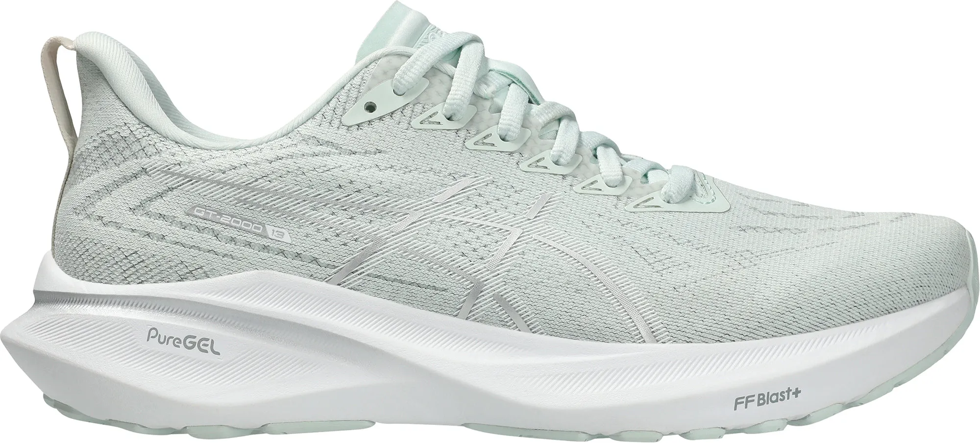 Asics GT 2000 13 Womens Running Shoes - Green