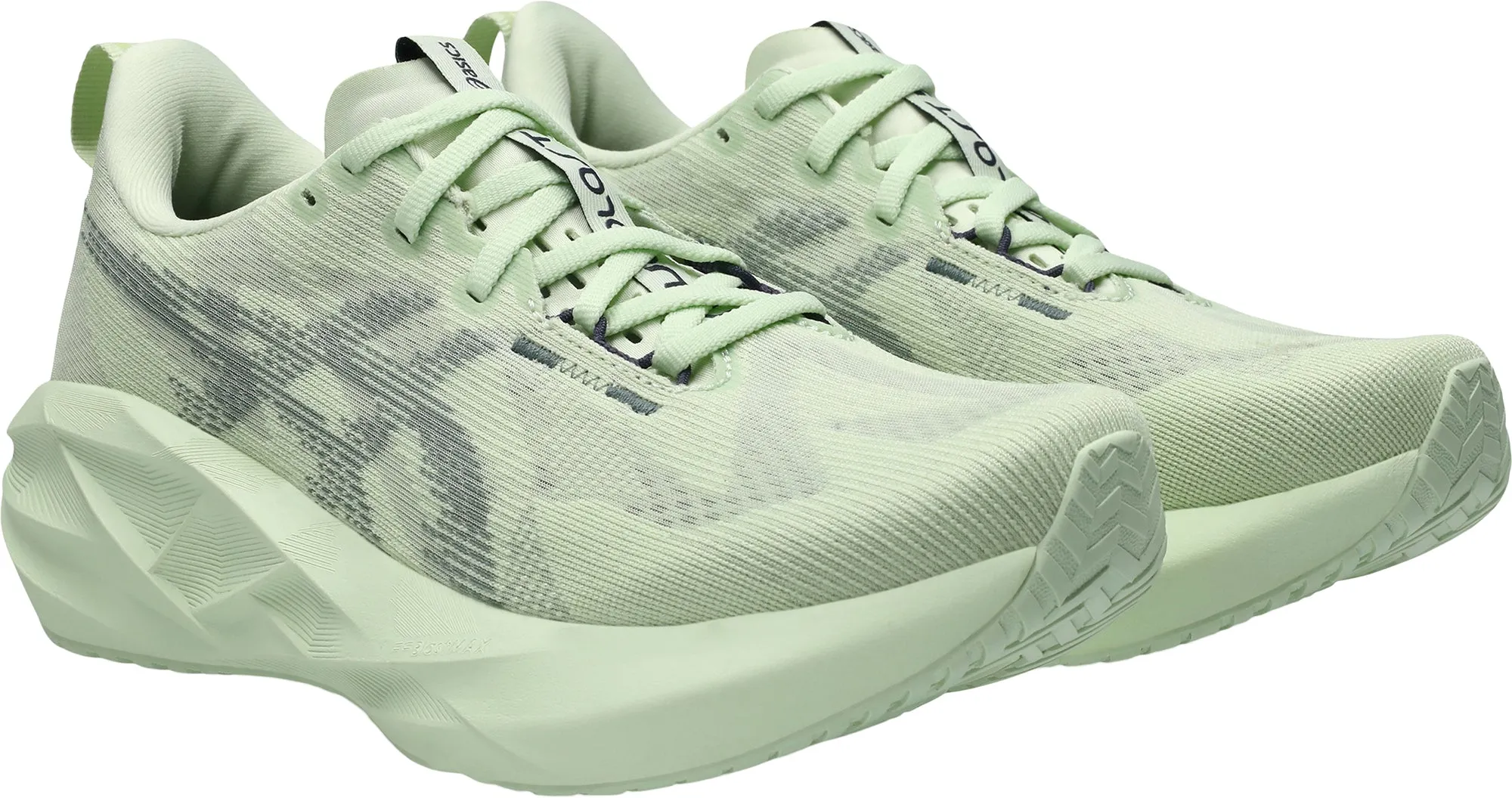 Asics NovaBlast 5 Womens Running Shoes - Green