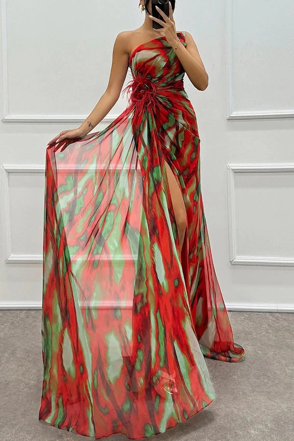 Auralyn™ - Classic Vibrant Dress
