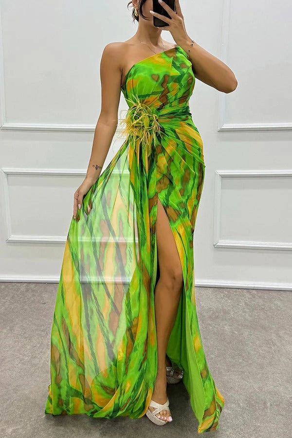 Auralyn™ - Classic Vibrant Dress
