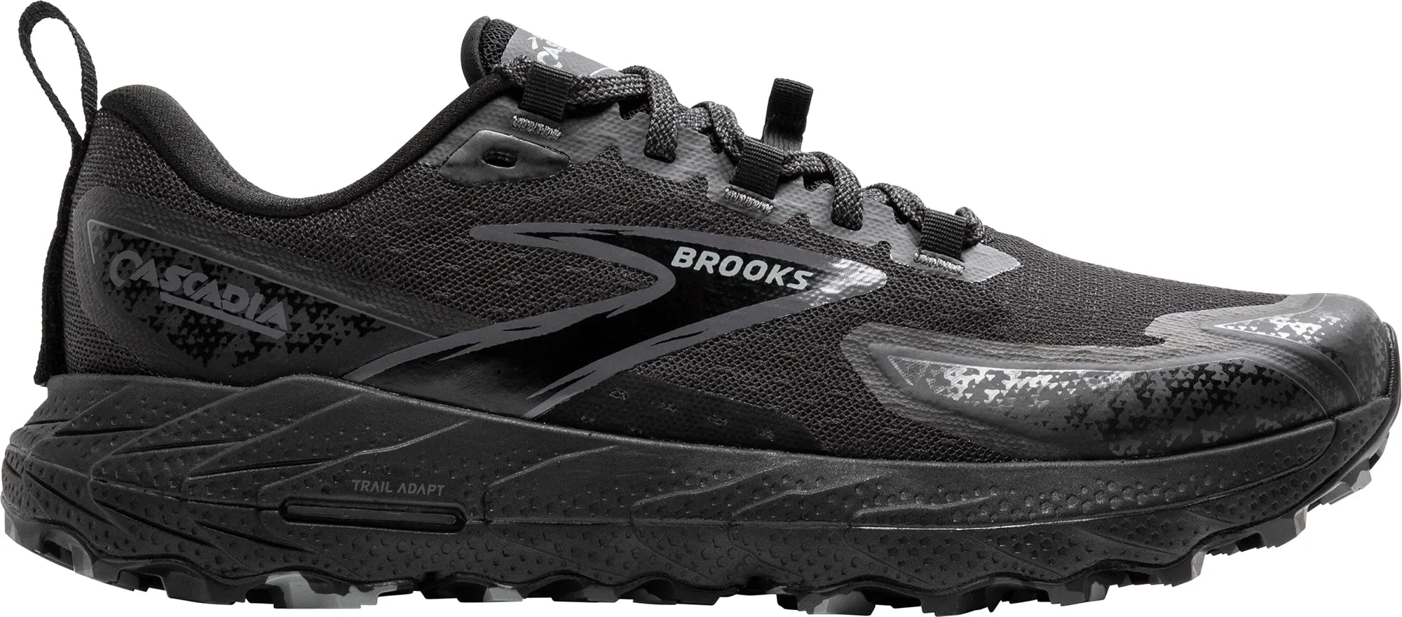 Brooks Cascadia 18 Womens Trail Running Shoes - Black