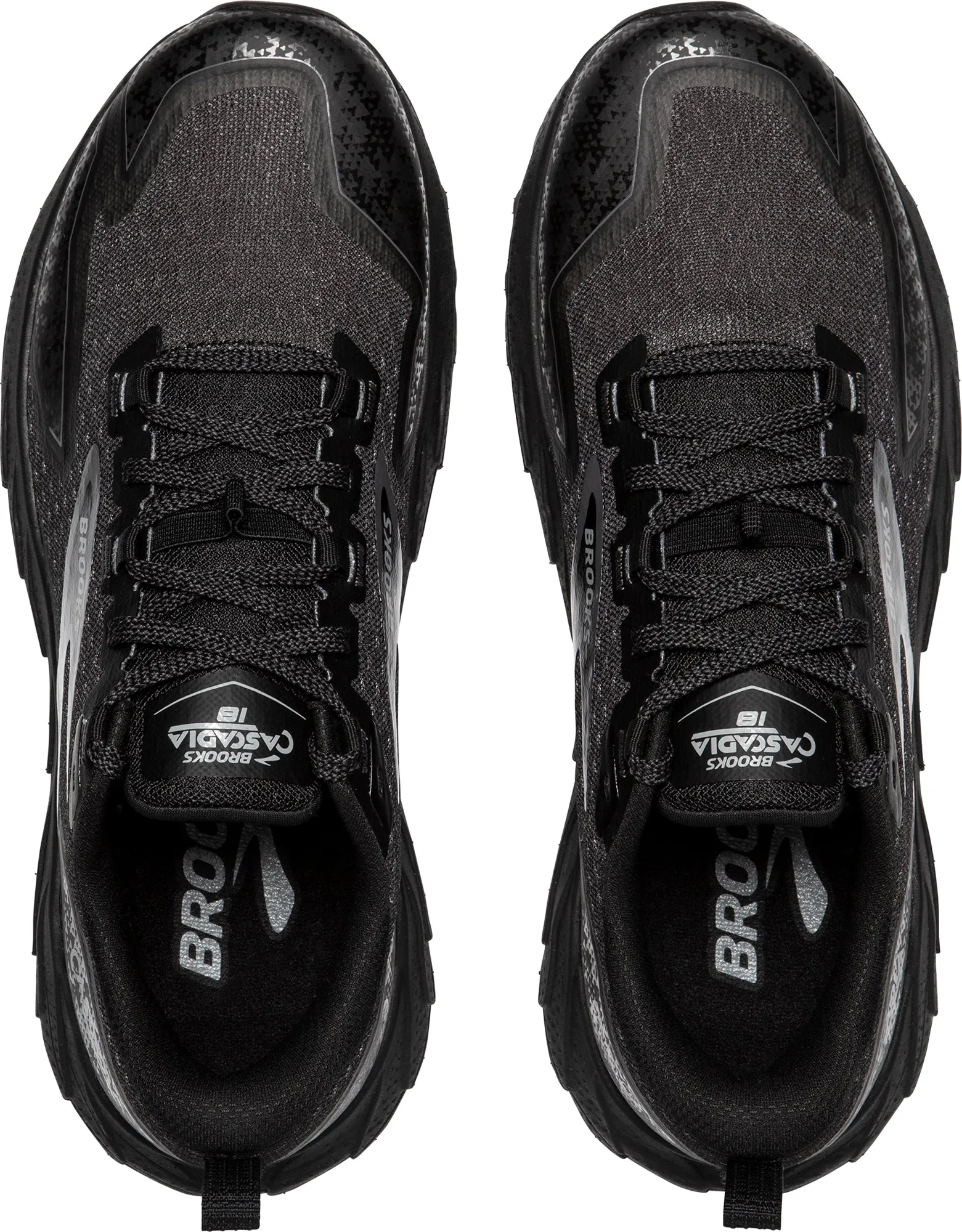 Brooks Cascadia 18 Womens Trail Running Shoes - Black
