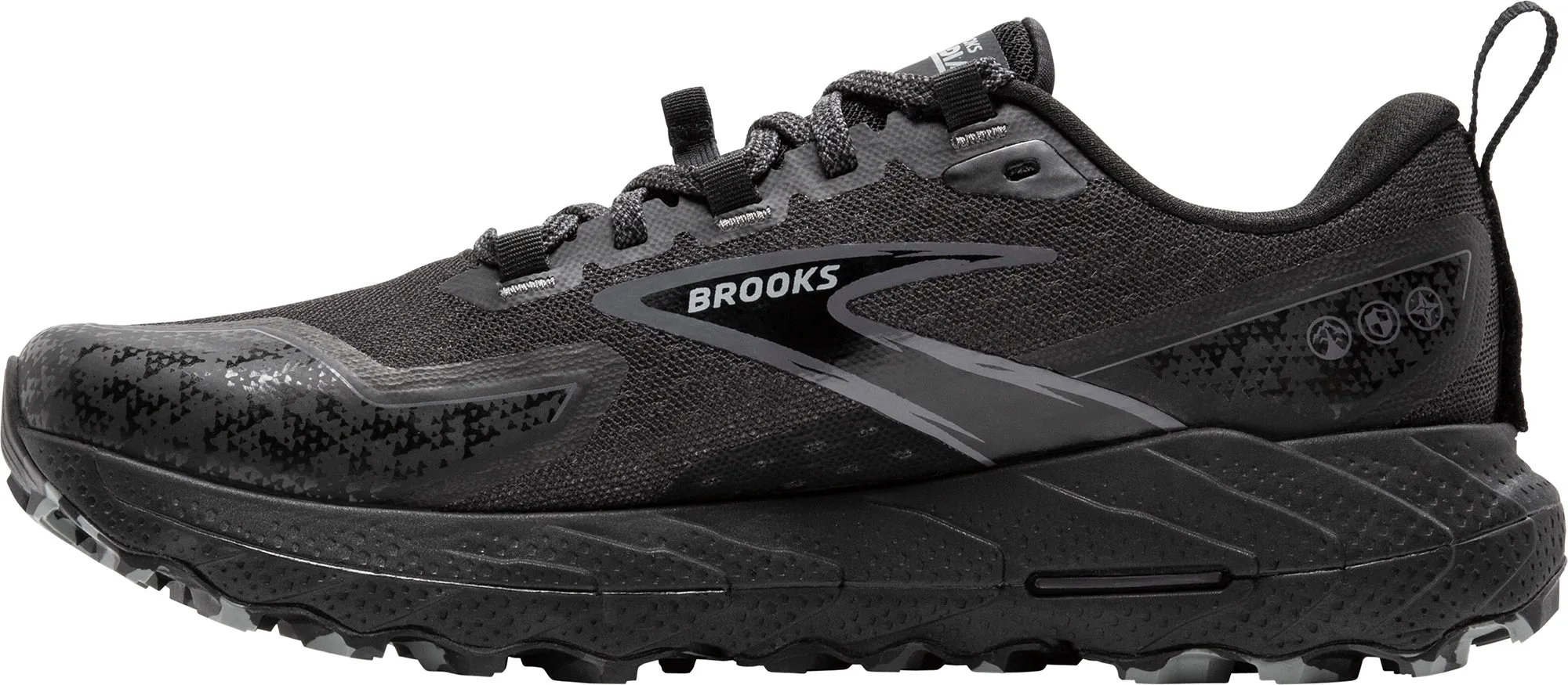 Brooks Cascadia 18 Womens Trail Running Shoes - Black