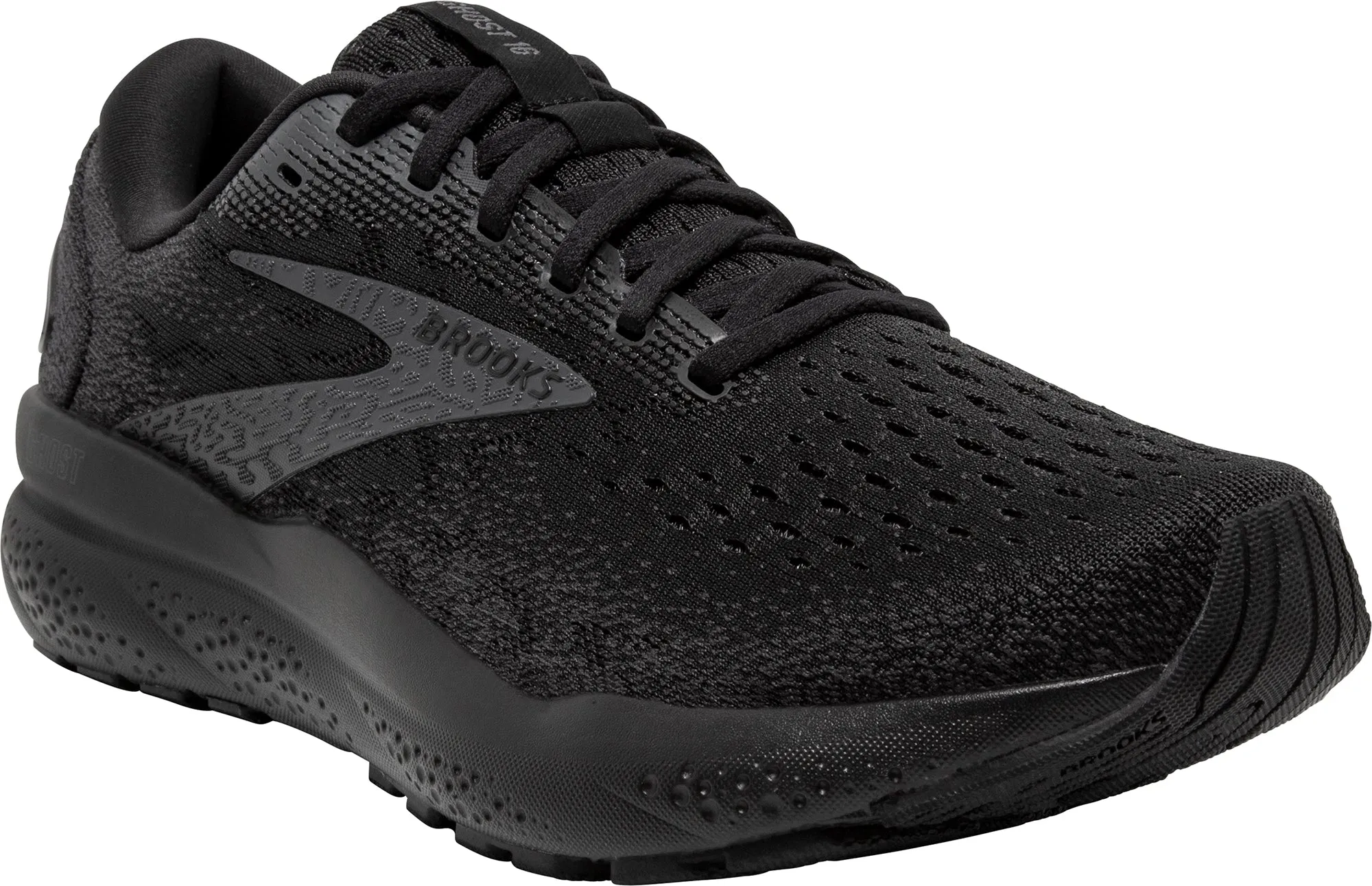Brooks Ghost 16 NARROW FIT Womens Running Shoes - Black