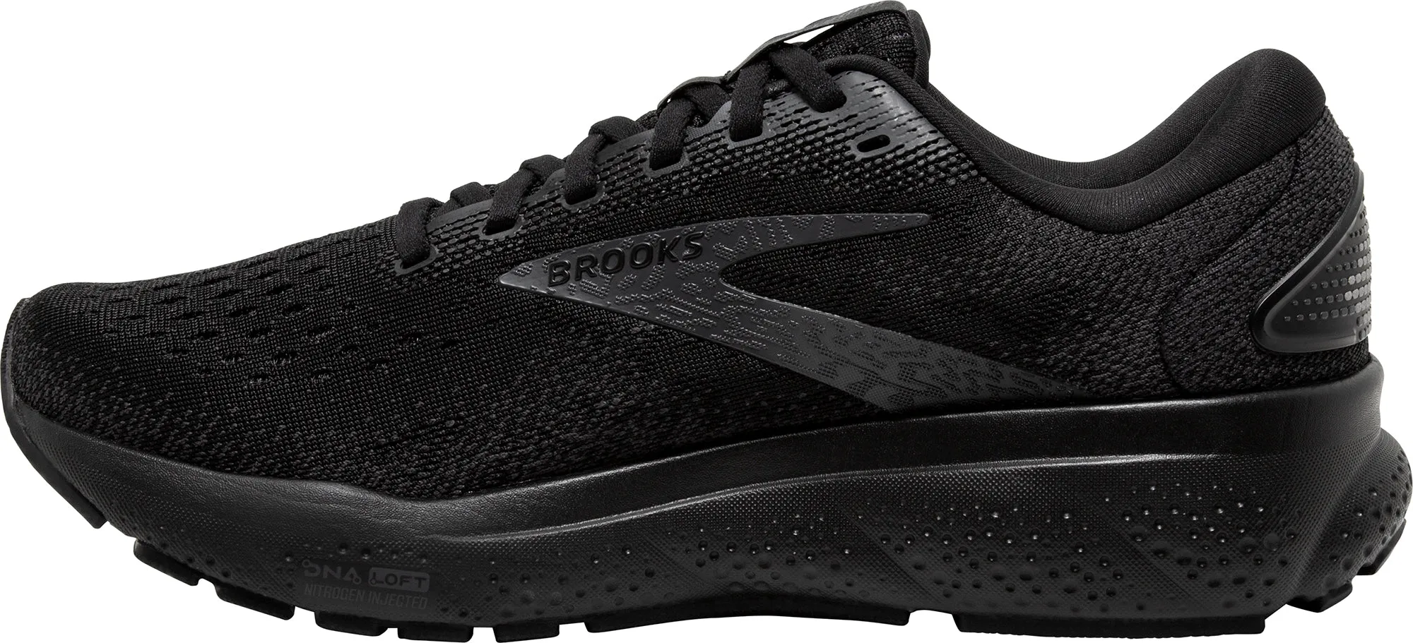 Brooks Ghost 16 NARROW FIT Womens Running Shoes - Black