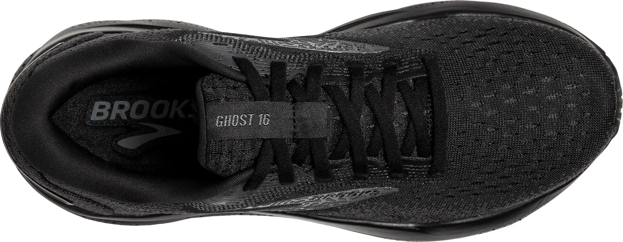 Brooks Ghost 16 NARROW FIT Womens Running Shoes - Black