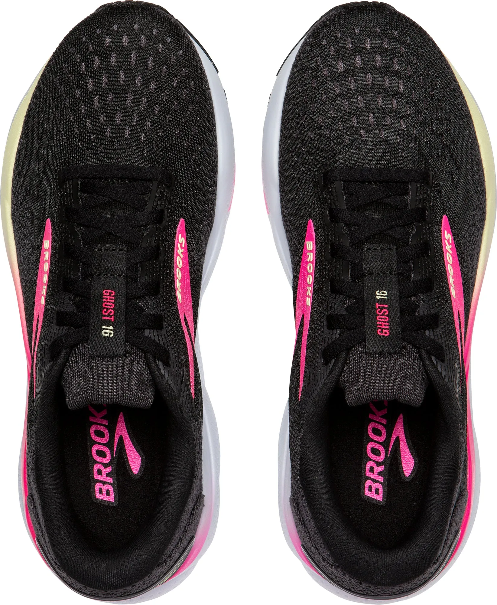 Brooks Ghost 16 NARROW FIT Womens Running Shoes - Black