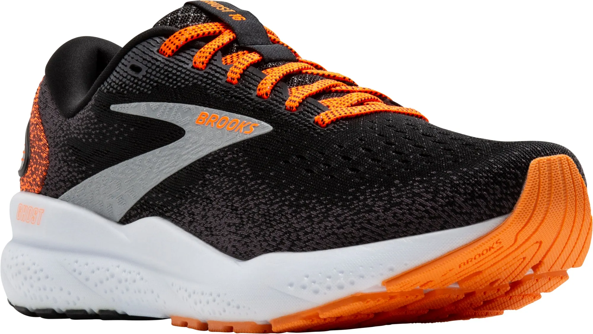 Brooks Ghost 16 Womens Running Shoes - Black