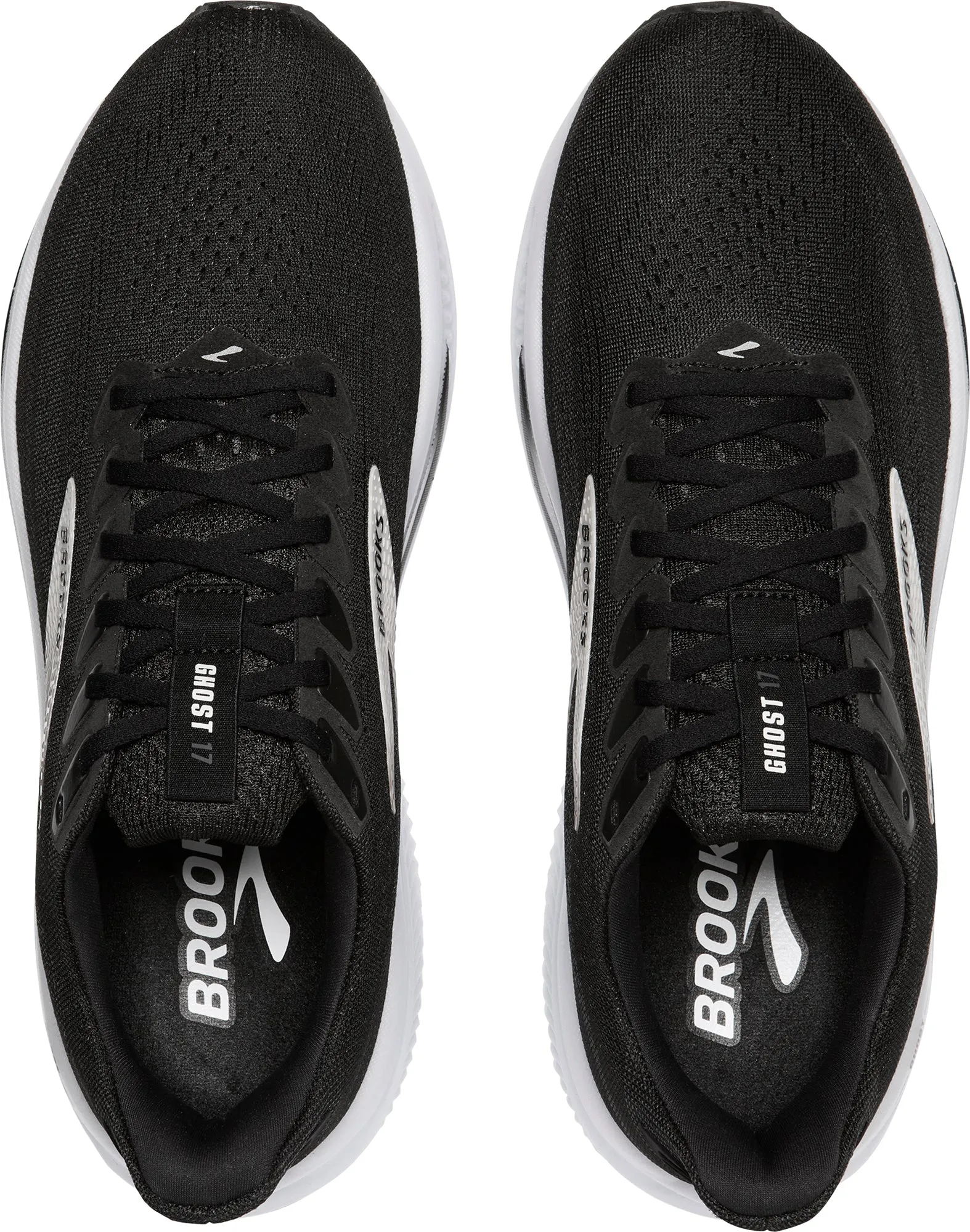 Brooks Ghost 17 Womens Running Shoes - Black