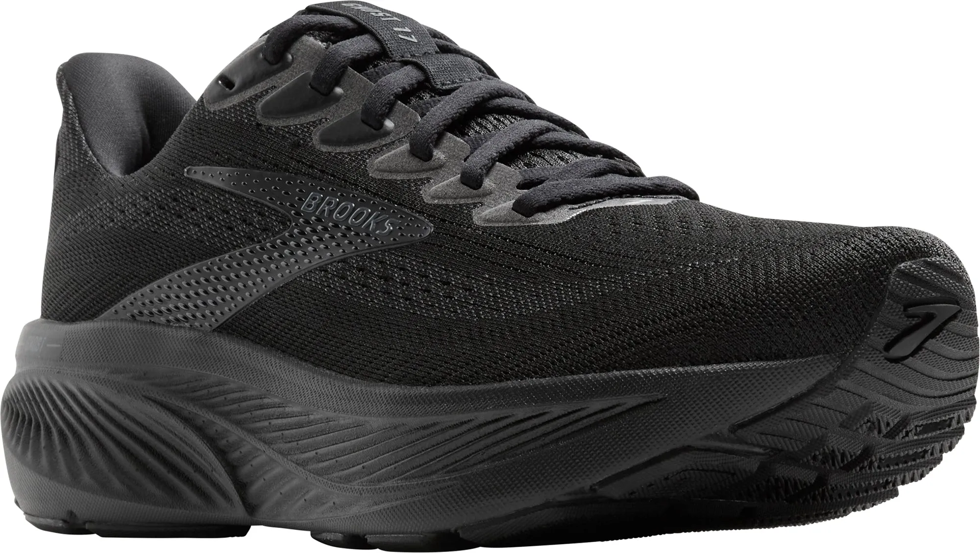 Brooks Ghost 17 Womens Running Shoes - Black