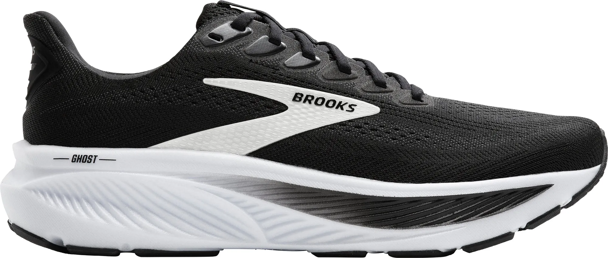 Brooks Ghost 17 Womens Running Shoes - Black