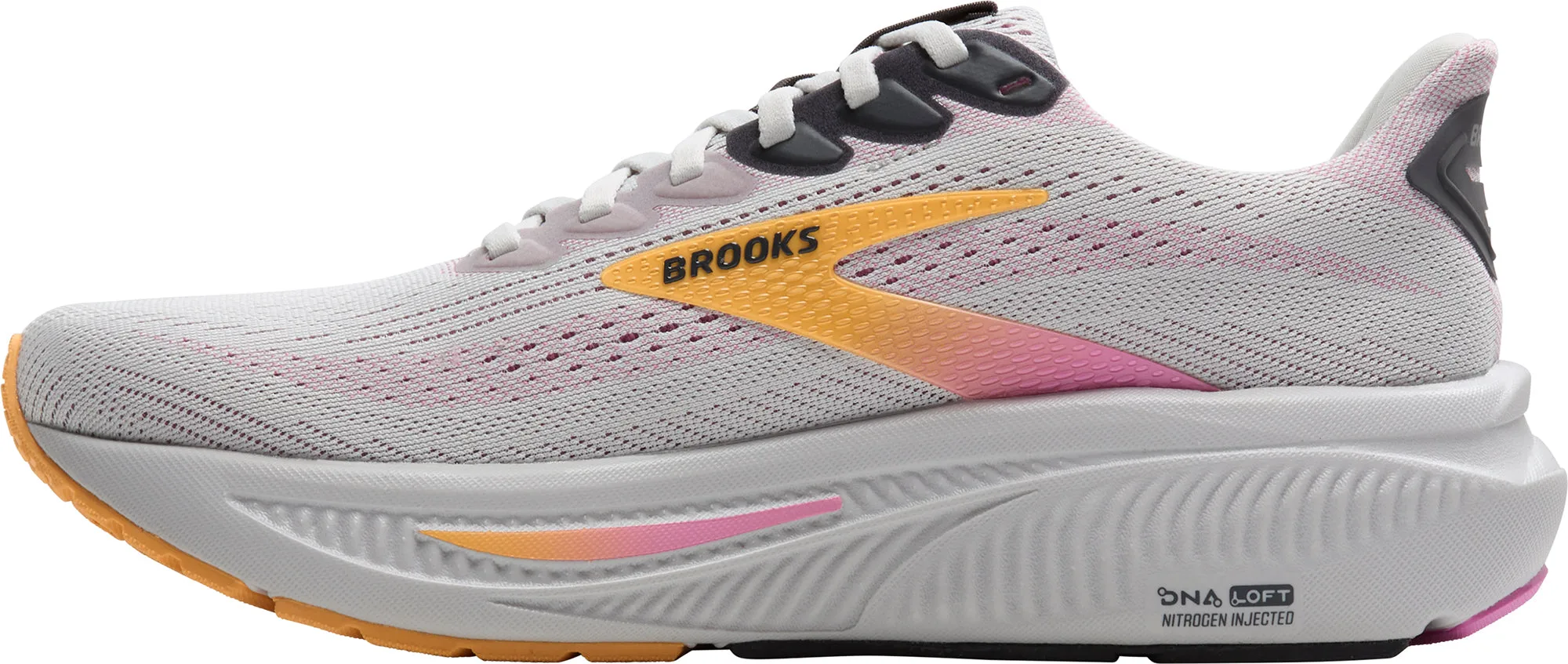 Brooks Ghost 17 Womens Running Shoes - Grey