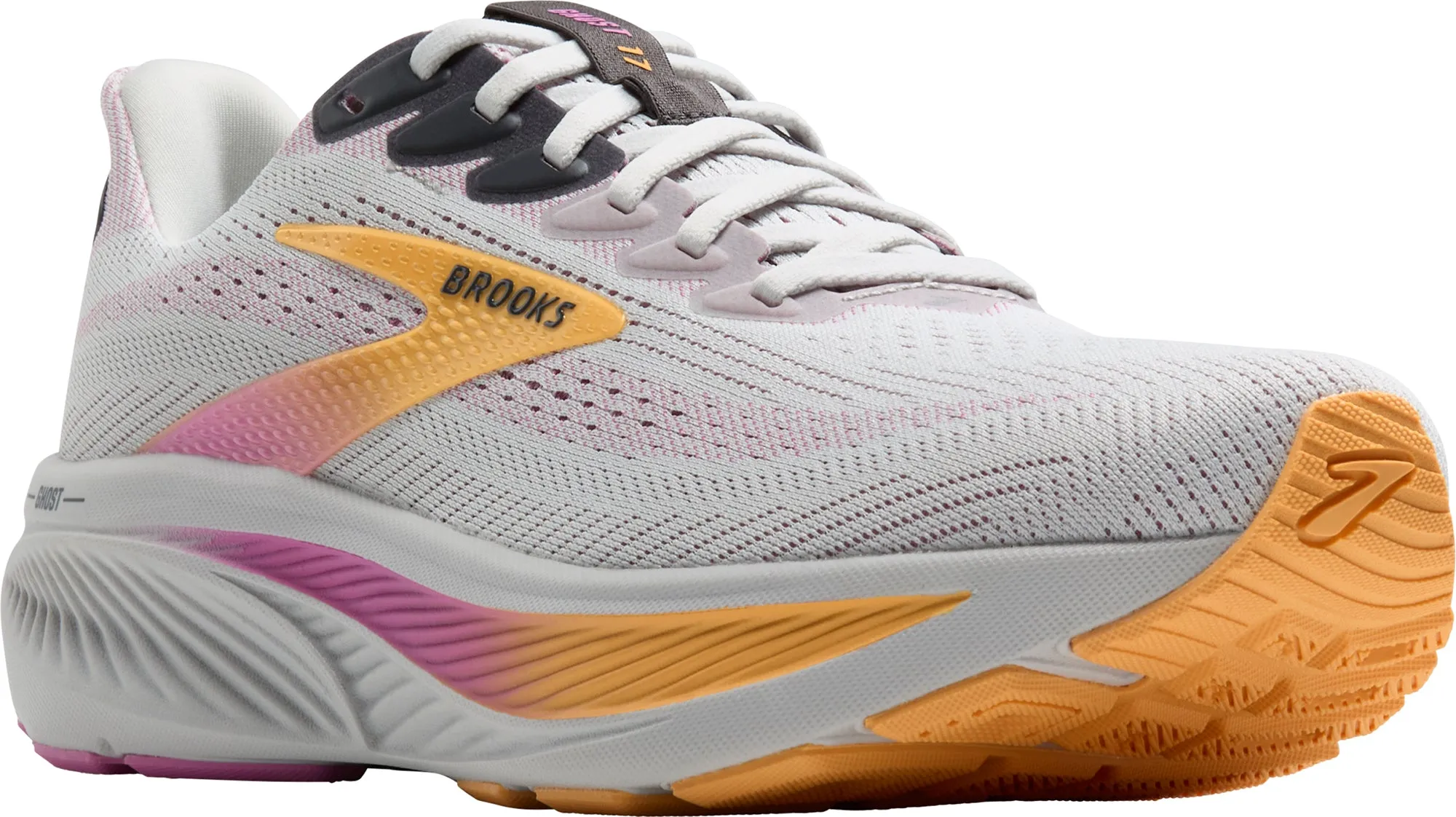 Brooks Ghost 17 Womens Running Shoes - Grey