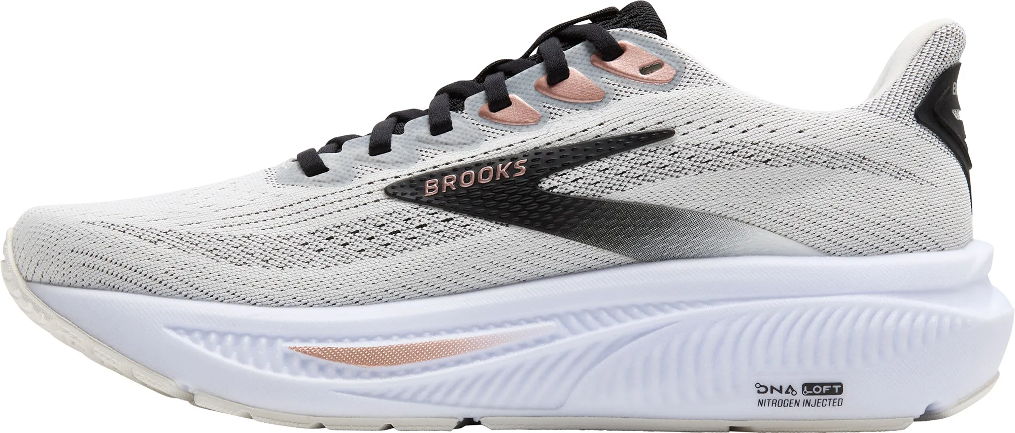 Brooks Ghost 17 Womens Running Shoes - White