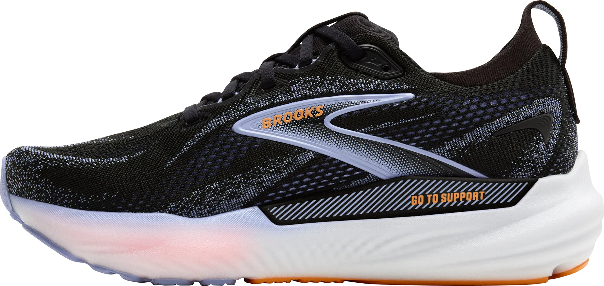 Brooks Glycerin GTS 22 Womens Running Shoes - Black
