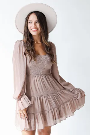Charming Beauty Tiered Mini Dress