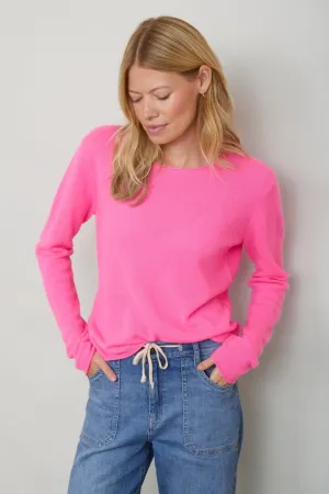 Chrissie Cashmere Jumper - Soft Neon Pink