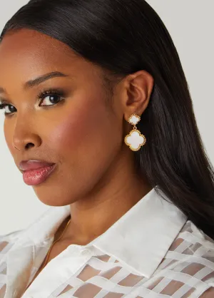 Clover Drop Earrings