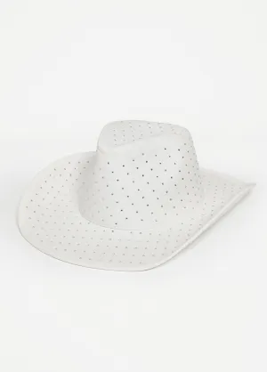 Crystal Denim Cowboy Hat