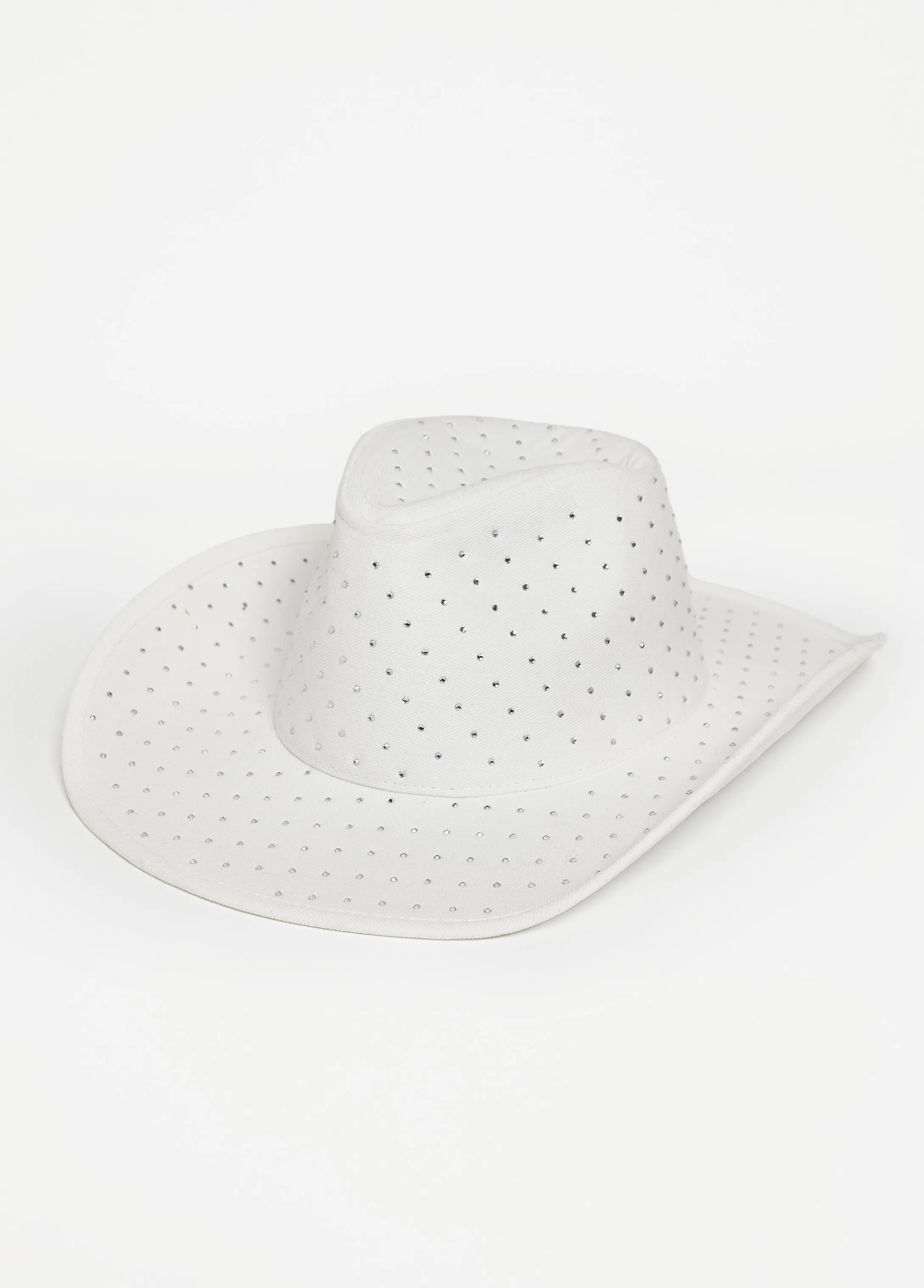 Crystal Denim Cowboy Hat
