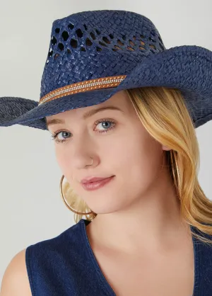 Crystal Straw Cowboy Hat