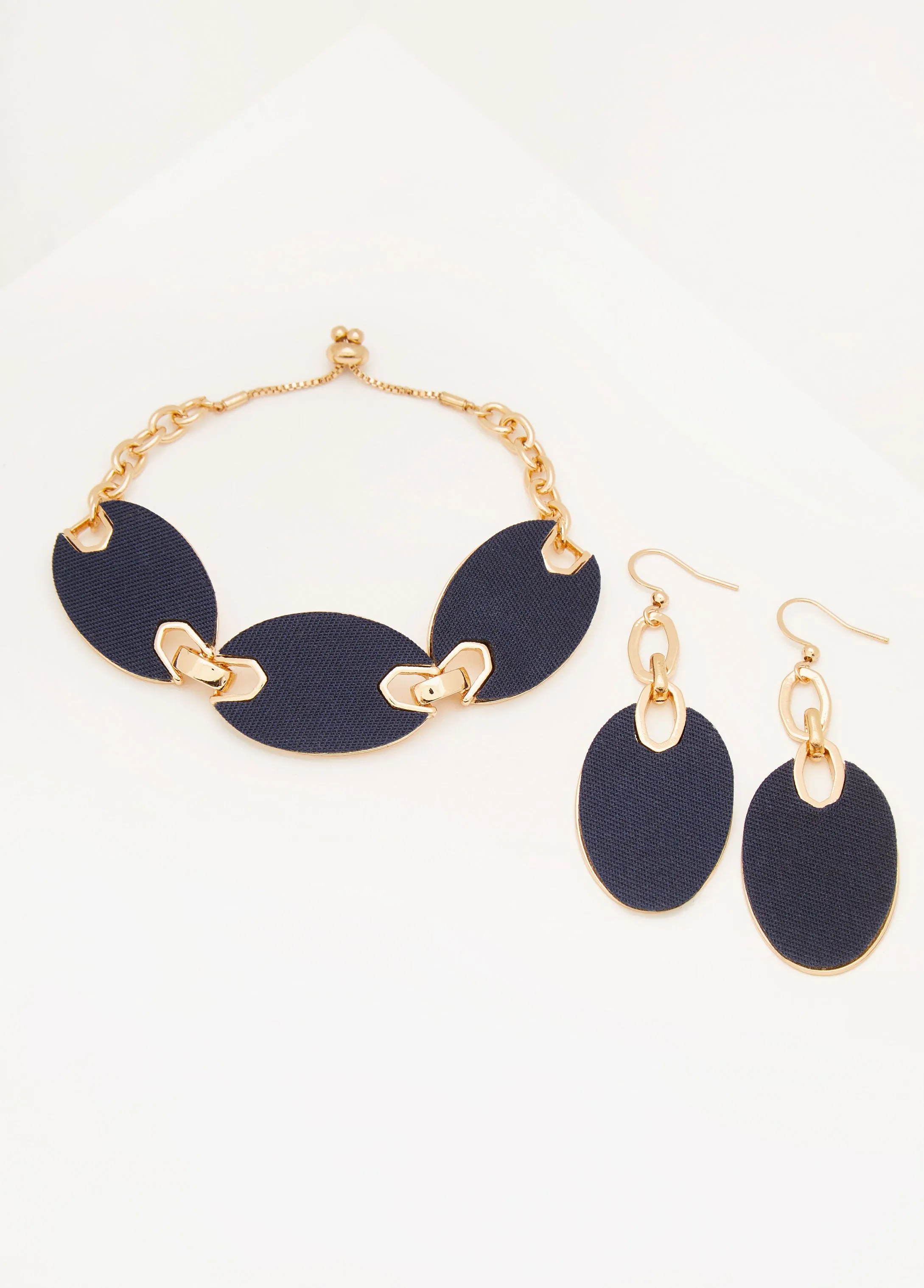 Denim Bracelet Set
