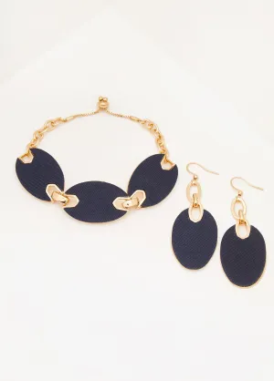 Denim Bracelet Set
