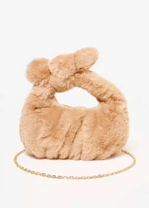 Faux Fur Shoulder Bag