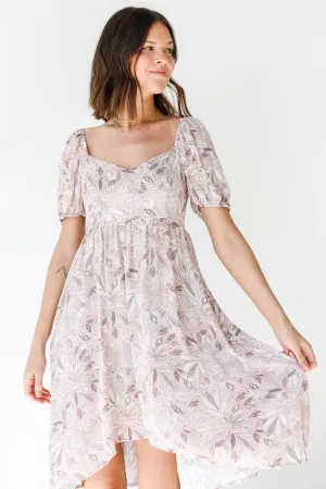 Feelings Bloom Floral Midi Dress