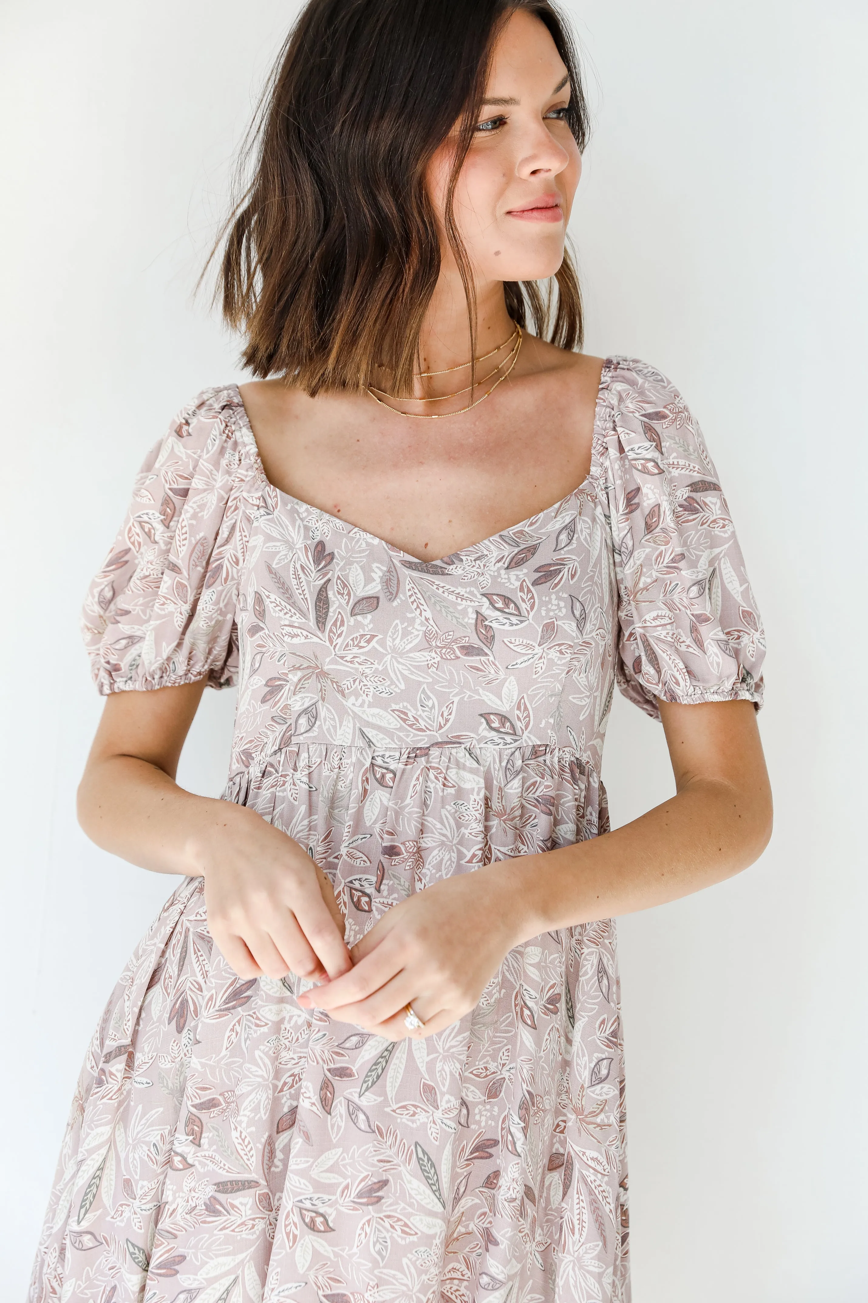 Feelings Bloom Floral Midi Dress