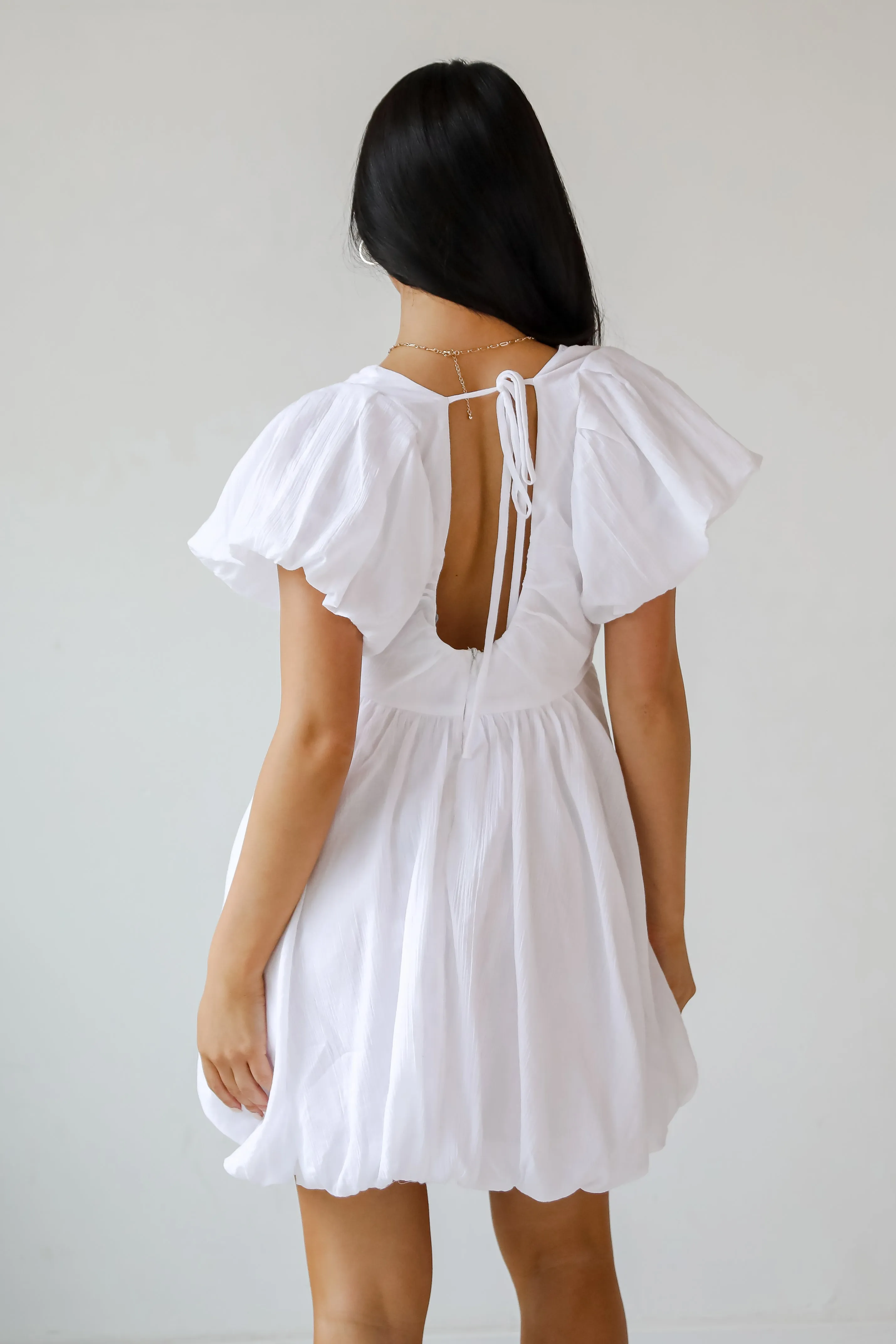 FINAL SALE - All The Charm Babydoll Mini Dress