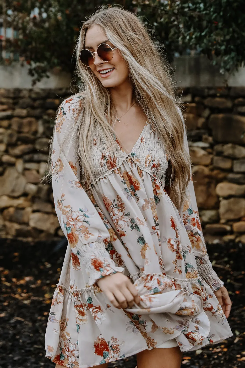 FINAL SALE - Daily Daydream Floral Mini Dress