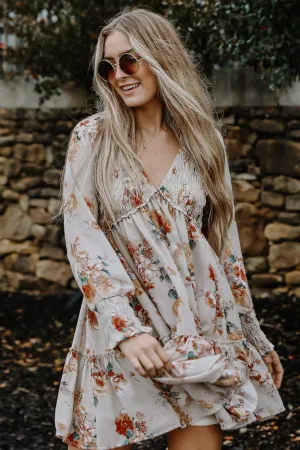 FINAL SALE - Daily Daydream Floral Mini Dress