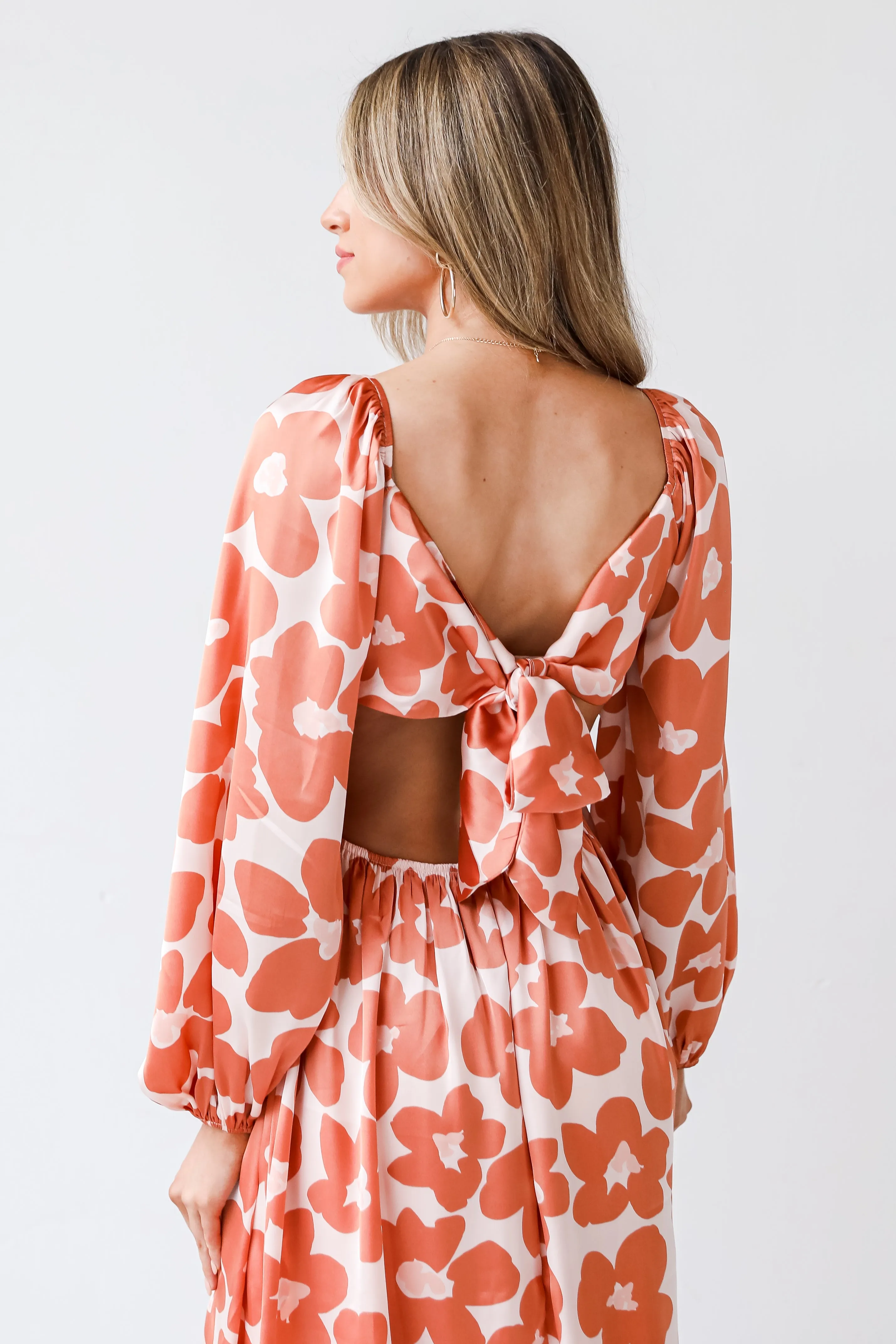 FINAL SALE - Feeling Sweet Floral Midi Dress