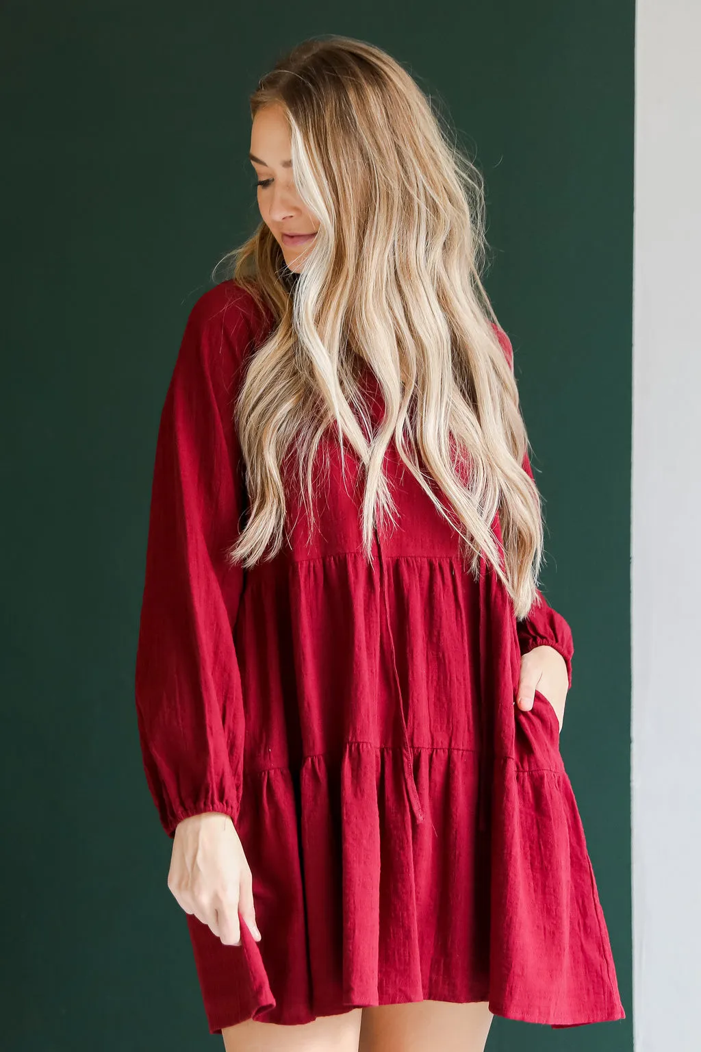 FINAL SALE - Precious Days Tiered Mini Dress