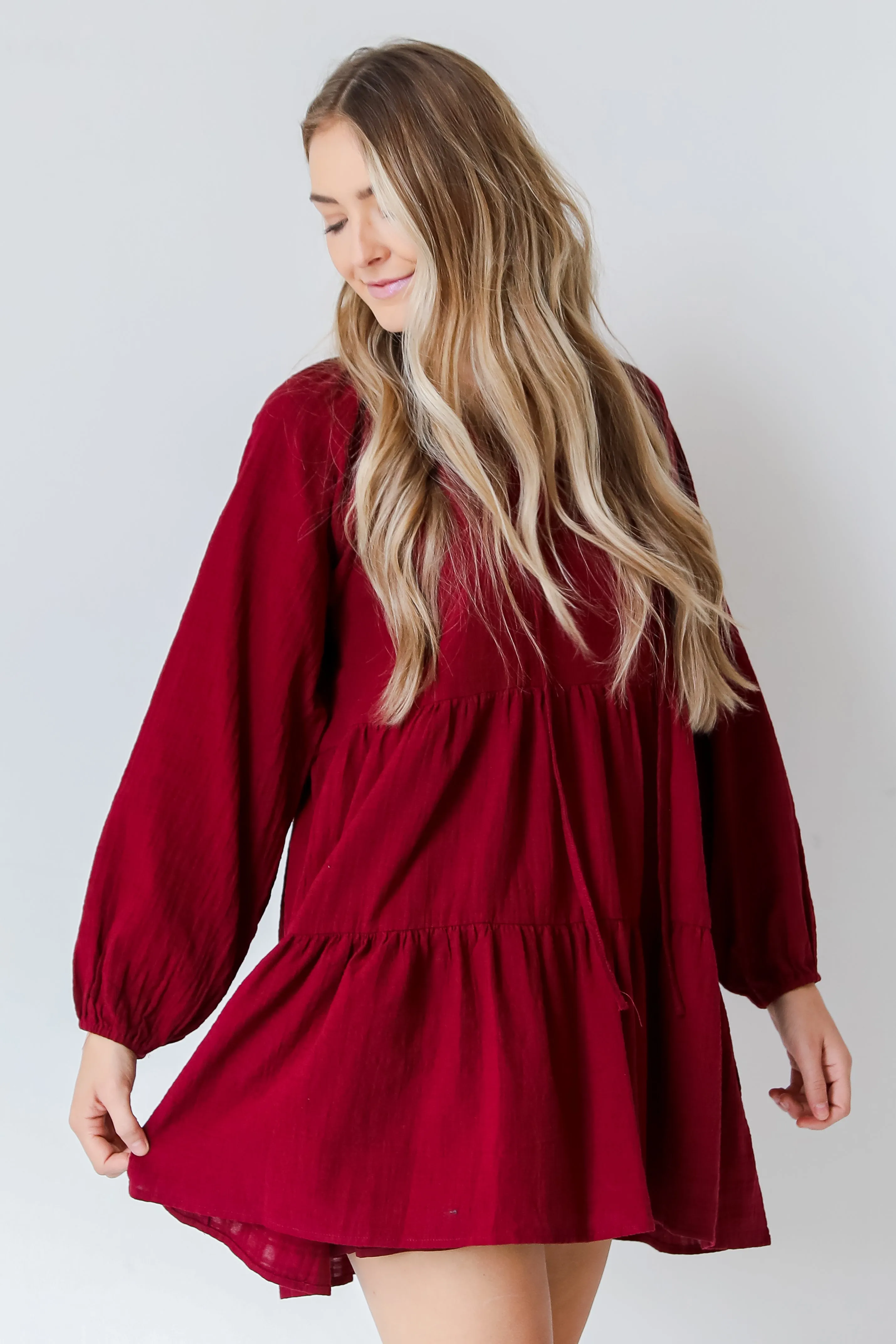 FINAL SALE - Precious Days Tiered Mini Dress
