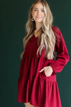 FINAL SALE - Precious Days Tiered Mini Dress