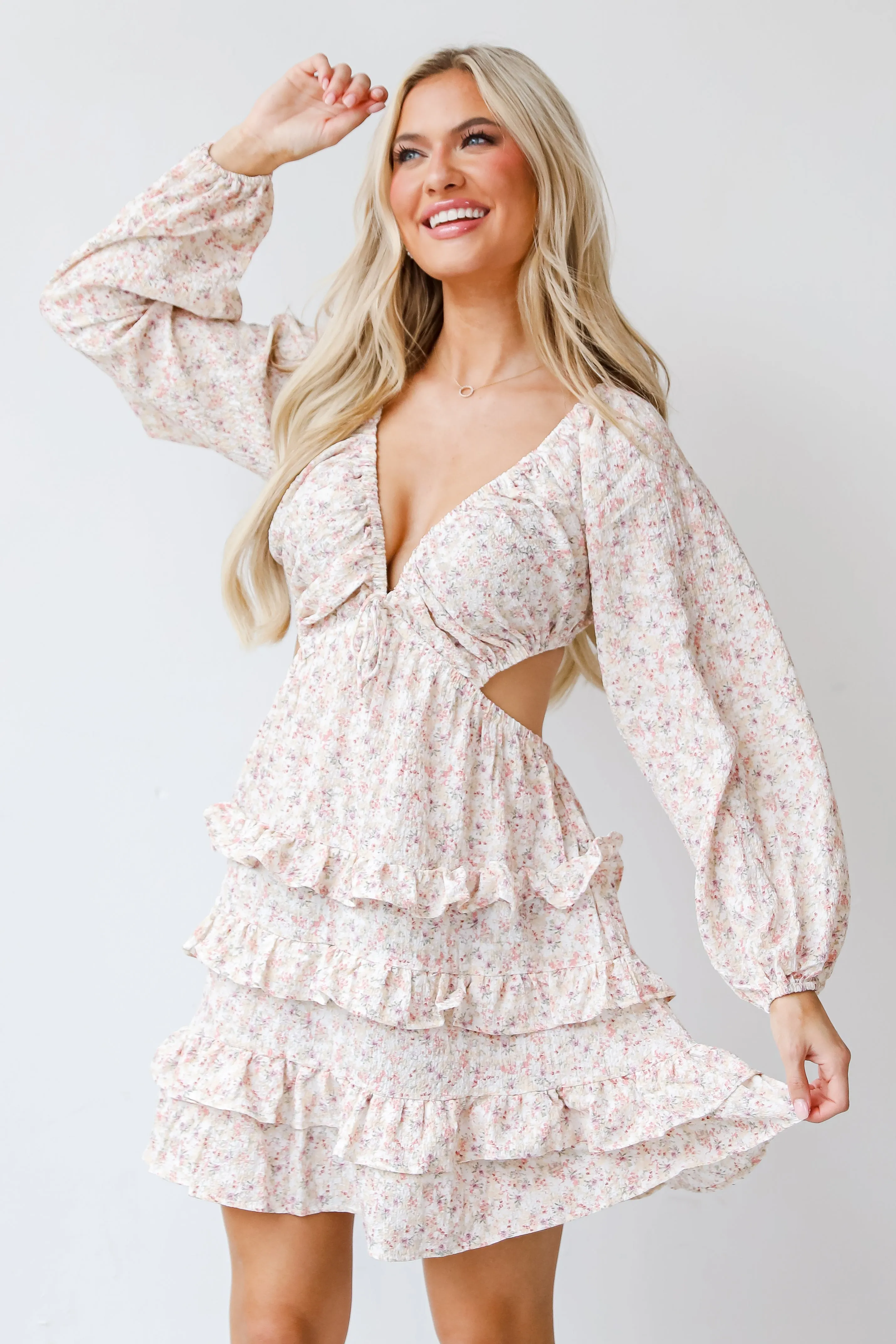 FINAL SALE - Pretty Perspective Floral Mini Dress