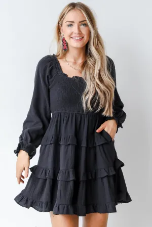 FINAL SALE - Sanford Tiered Mini Dress