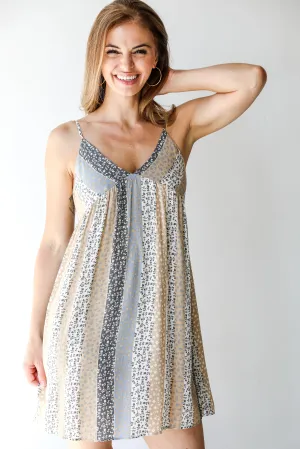 FINAL SALE - Sunny Wishes Floral Mini Dress