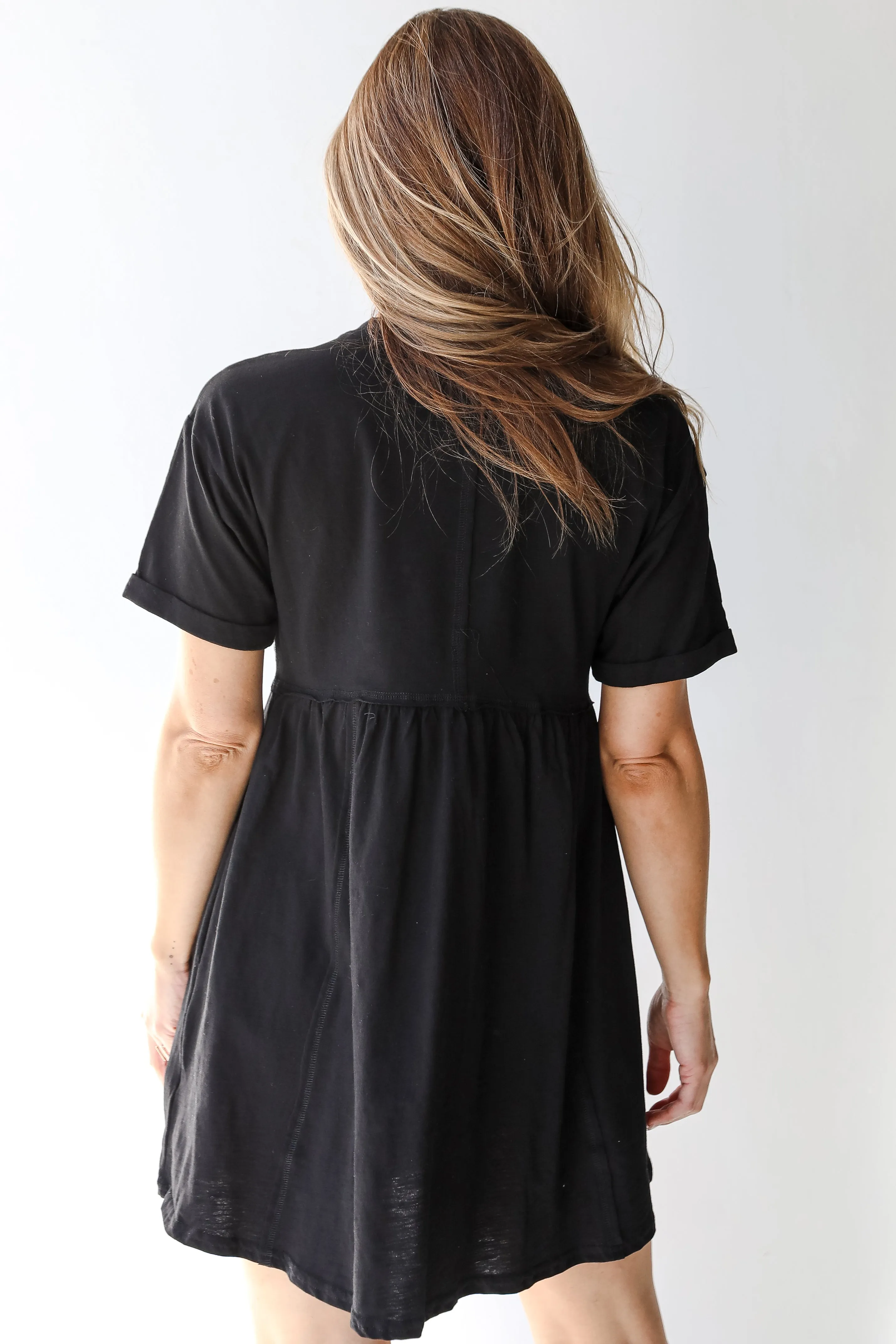 FINAL SALE - Sweet And Soulful Babydoll Mini Dress