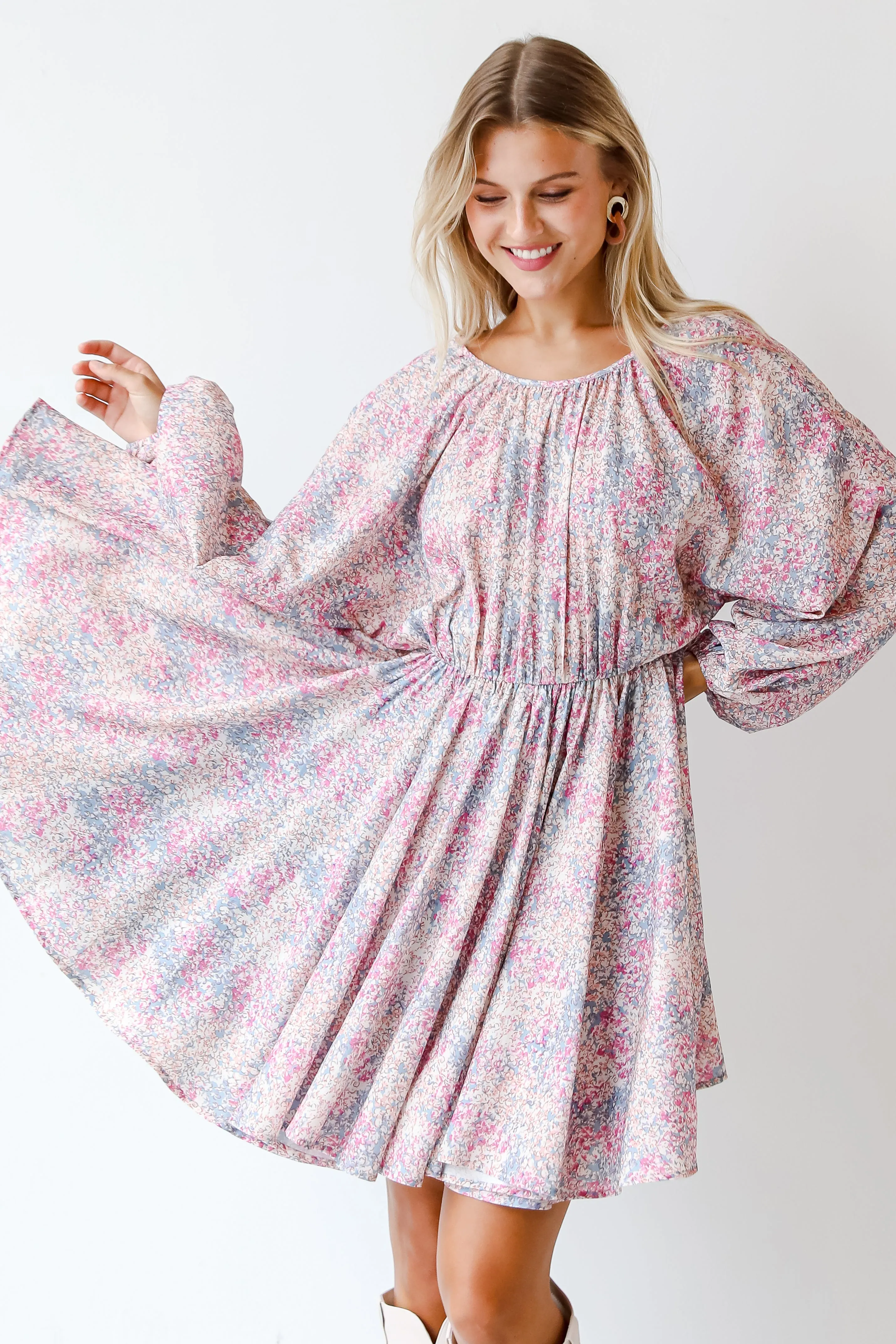 FINAL SALE - Sweet Attitude Floral Mini Dress