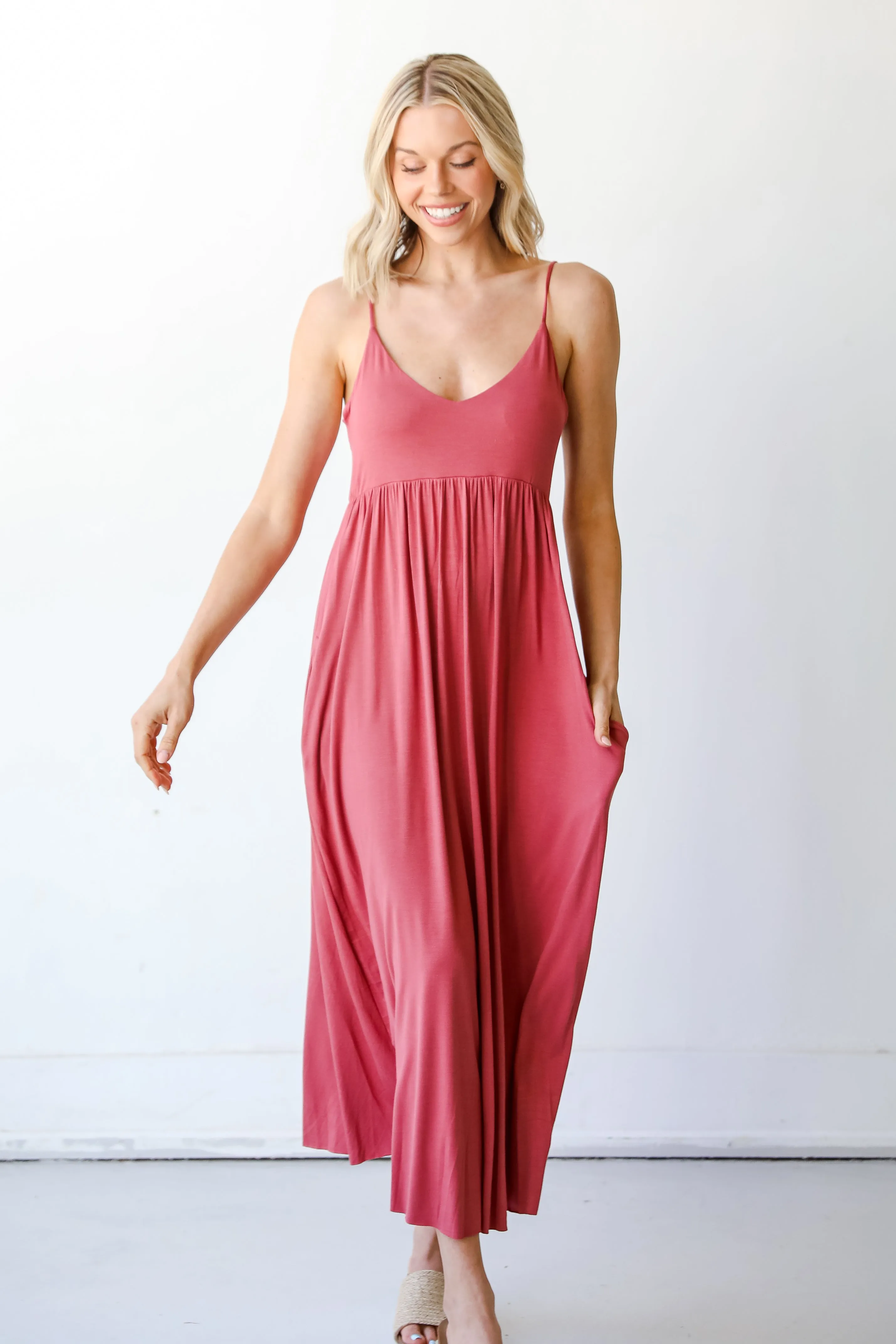 FINAL SALE - Warm Weather Wishes Maxi Dress