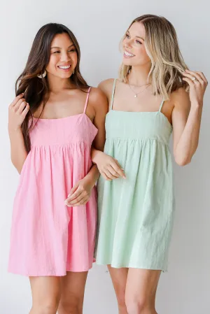 Forever Your Girl Babydoll Mini Dress