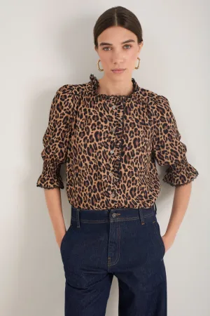 Frankie Blouse - Leopard